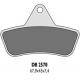 DELTA BRAKING KLOCKI HAMULCOWE KH271 ARCTIC CAT`96-04 (F+R) - ZASTĘPUJĄ DB2570MX-D ORAZ DB2570QD-D